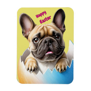Französische Bulldogge Ei Ostern French Bulldog Magnet