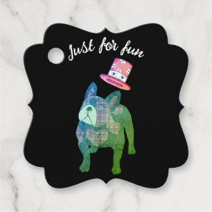 Französische Bulldogge Engel Geschenkanhänger