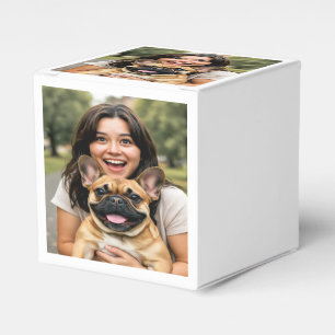 Französische Bulldogge Foto Personalisieren Geschenkschachtel