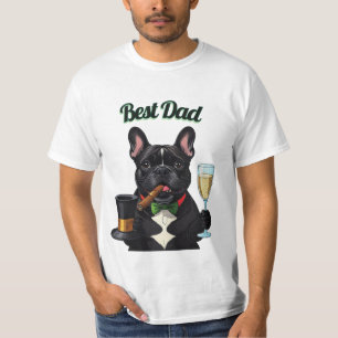Französische Bulldogge French  Bulldog Zigarre  T-Shirt