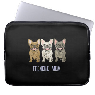 Französische Bulldogge, Frenchie Mama Laptopschutzhülle