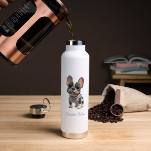 Französische Bulldogge Frenchie Mama  Trinkflasche