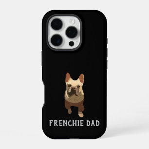Französische Bulldogge, Frenchie Vater iPhone 16 Pro Hülle
