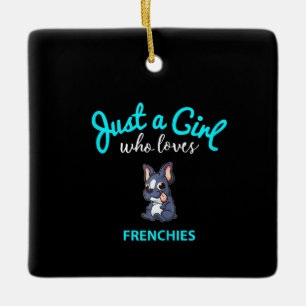 Französische Bulldogge Für Mädchen Kinder Französi Keramikornament