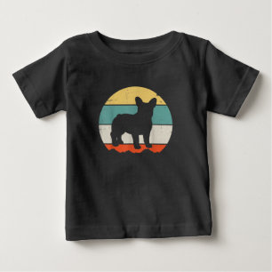 Französische Bulldogge   Geschenk Mädchen Kinder f Baby T-shirt