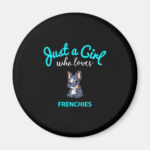 französische Bulldogge Geschenk Mädchen Kinder f Magnet