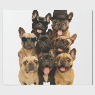 Französische Bulldogge Geschenkpapier