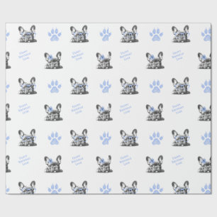 Französische Bulldogge Geschenkpapier