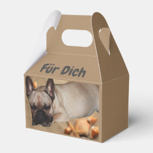 Französische. Bulldogge Geschenkschachtel