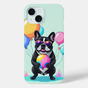 Französische Bulldogge Glücklicher Tag Französisch Case-Mate iPhone Hülle