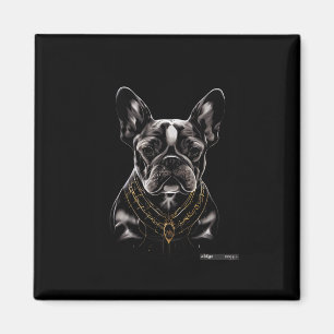 Französische Bulldogge Grafische T-Shirts Männer J Magnet