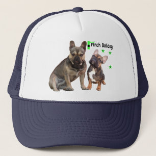 Französische Bulldogge Gute Freunde French Bulldog Truckerkappe
