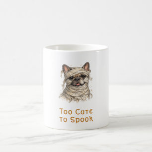 Französische Bulldogge Halloween Süße Mumie Kaffeetasse