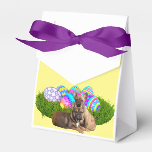 Französische Bulldogge Happy Easter French Bulldog Geschenkschachtel