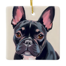 Französische Bulldogge Hund Wasserfarbe Haustierma