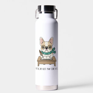 Französische Bulldogge Hund Welpe Kreatives Schrei Trinkflasche