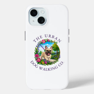 Französische Bulldogge-Hundeausführer-Zubehör-iPho Case-Mate iPhone Hülle