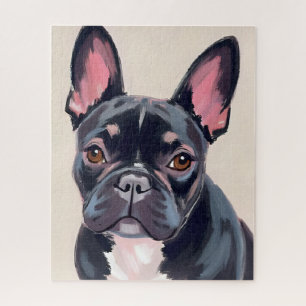 Französische Bulldogge Hundemalerei