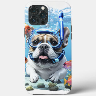 Französische Bulldogge im Urlaub French Bulldog Case-Mate iPhone Hülle