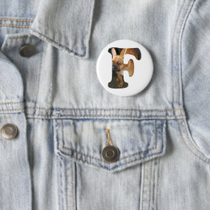 Französische Bulldogge in F Button