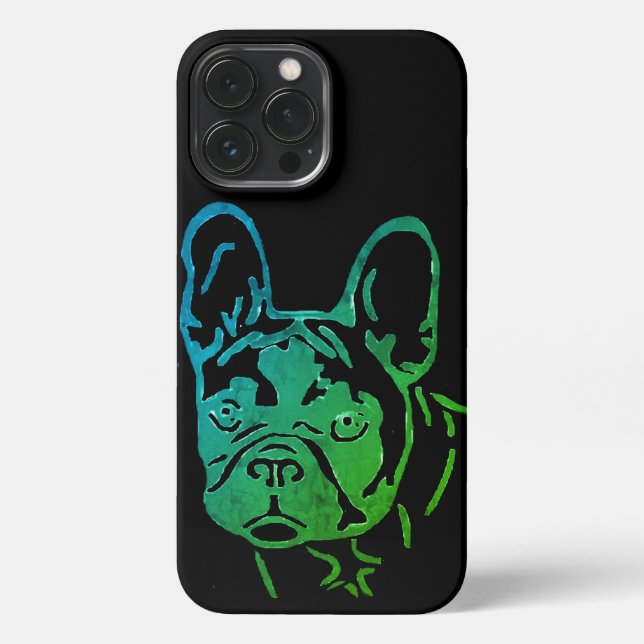 Französische Bulldogge IPhone 13 Hülle iPhone 13 Pro Max Hülle (Rückseite)
