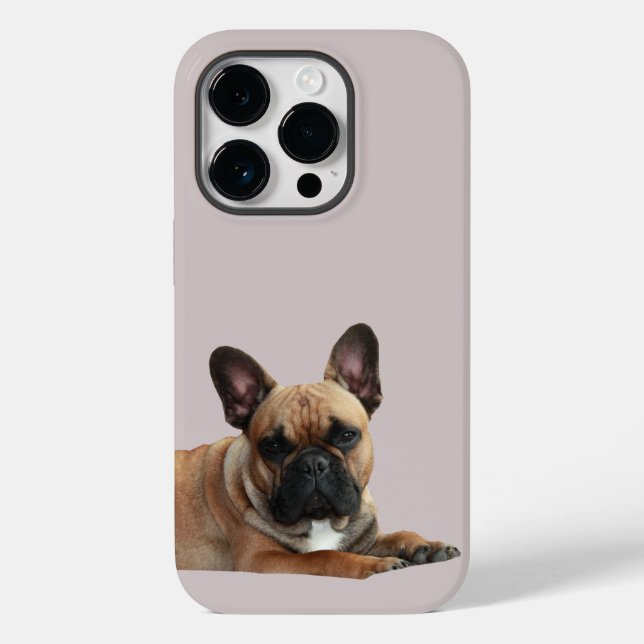 Französische Bulldogge iPhone 14 Pro  Case Mate  (Rückseite)