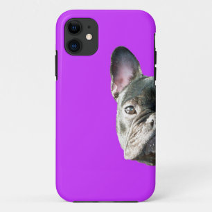Französische Bulldogge Iphone 5 Fall in LILA ", 11 Hülle