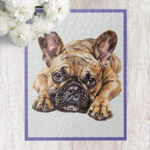 Französische Bulldogge-Jigsaw-Puzzle
