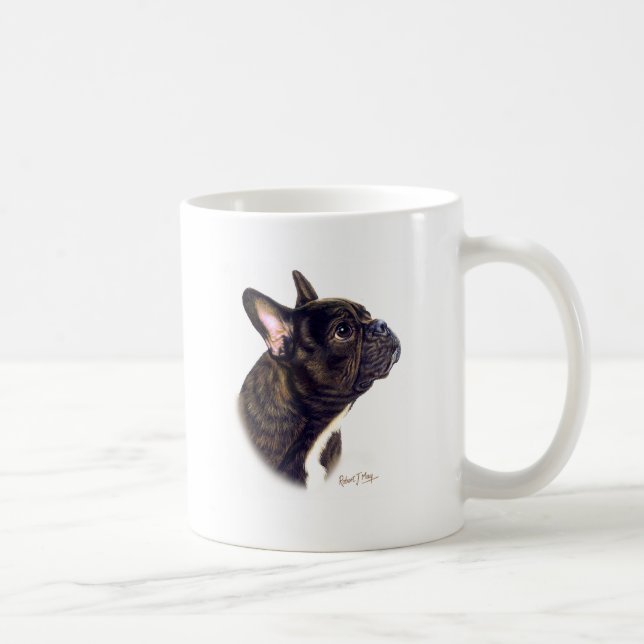 Französische Bulldogge Kaffeetasse (Rechts)