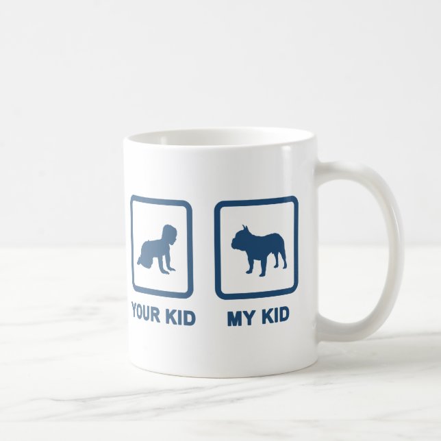 Französische Bulldogge Kaffeetasse (Rechts)