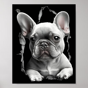 Französische Bulldogge Kinderkleidung Frenchie Vat Poster