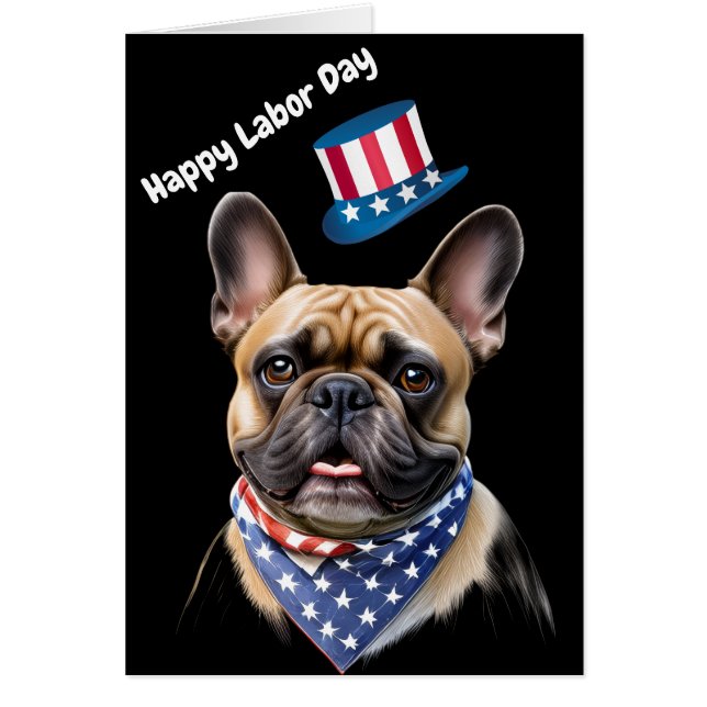 Französische Bulldogge Labor Day French Bulldog (Vorne)