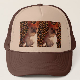 Französische Bulldogge Leoprint French Bulldog Truckerkappe