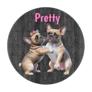 Französische Bulldogge Liebe Französische Bulldog Schneidebrett