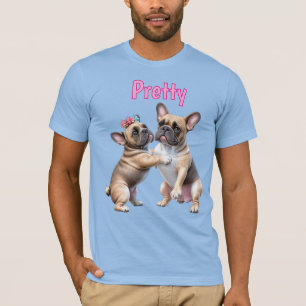 Französische Bulldogge Liebe Französische Bulldog T-Shirt