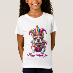 Französische Bulldogge Mardi Gras Französische Bul T-Shirt