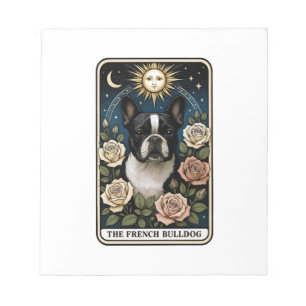 Französische Bulldogge Notizblock