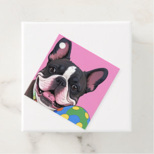 Französische Bulldogge Osterei French Bulldog Geschenkanhänger