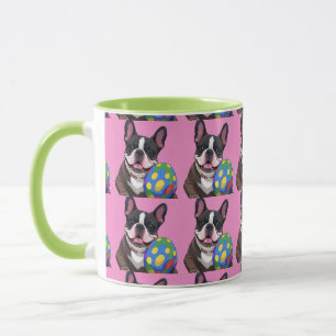 Französische Bulldogge Osterei French Bulldog Tasse