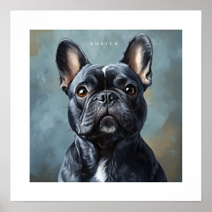 Französische Bulldogge Personalisierter Druck Poster