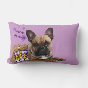 Französische Bulldogge Prinzessin French Bulldog Lendenkissen