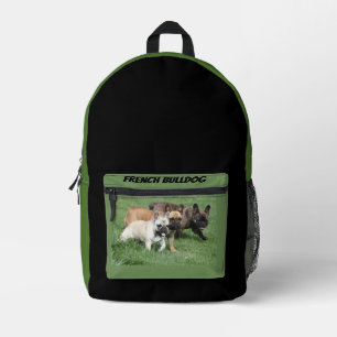 Französische Bulldogge Rudel French Bulldog Bedruckter Rucksack