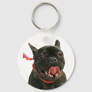Französische Bulldogge Schlüsselanhänger