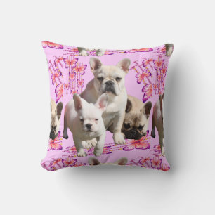 Französische Bulldogge Schmetterling Bulldog Kissen