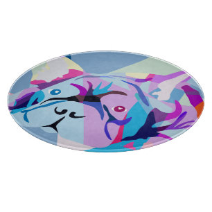 Französische Bulldogge Schneidebrett