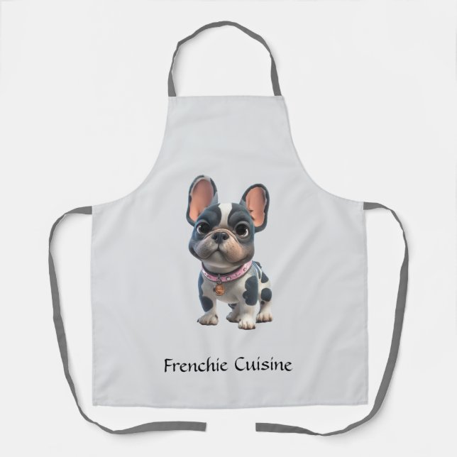 Französische Bulldogge Schürze (Vorderseite)