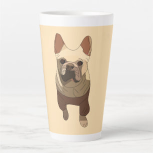 Französische Bulldogge, Soft Peach Milchtasse