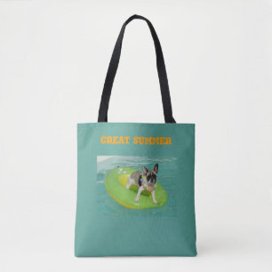 Französische Bulldogge Sommer French Bulldog Tasche