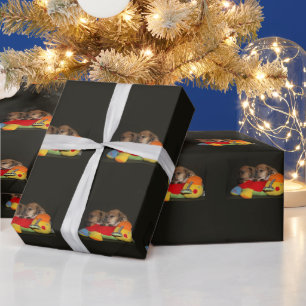 Französische Bulldogge Süße Welpen French Bulldog Geschenkpapier