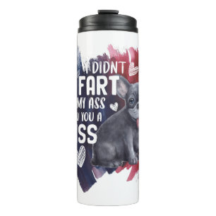 Französische Bulldogge Süßes Geschenk für Hundepap Thermosbecher